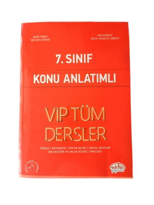 7.Sınıf Tüm Dersler